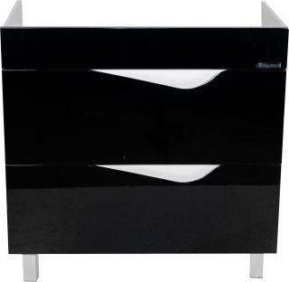 Тумба под раковину Bellezza Эйфория 85см черный 00000010227